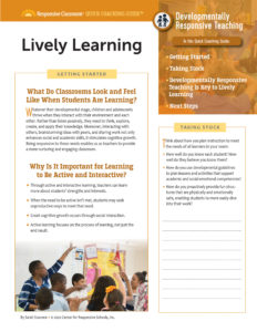 Quick Coaching Guide: Lively Learning image