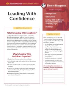 Quick Coaching Guide: Leading With Confidence image