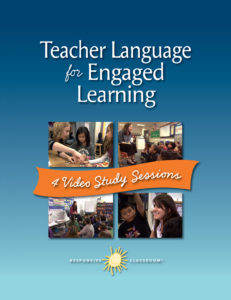 Teacher Language for Engaged Learning Kit